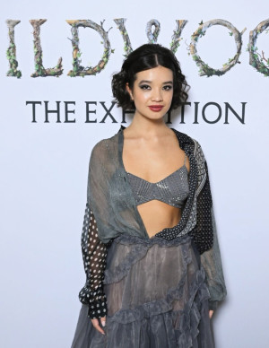 Peyton Elizabeth Lee dévoile son ventre à la soirée Wildwood The Exhibition